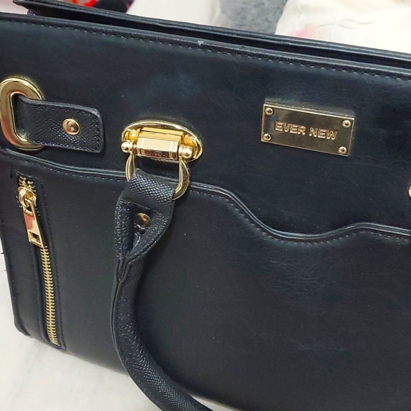 ⬇️ Ever New Faux Leather Satchel Crossbody Bag - Picture 14 of 14